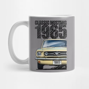 1965 Ford Mustang Phoenician Yellow Mug